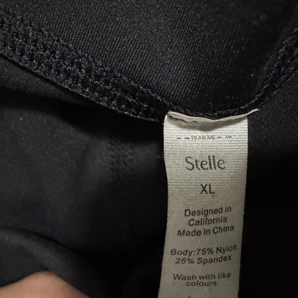 Stelle Size Xl Workout Leggings Wide Leg - Picture 3 of 3
